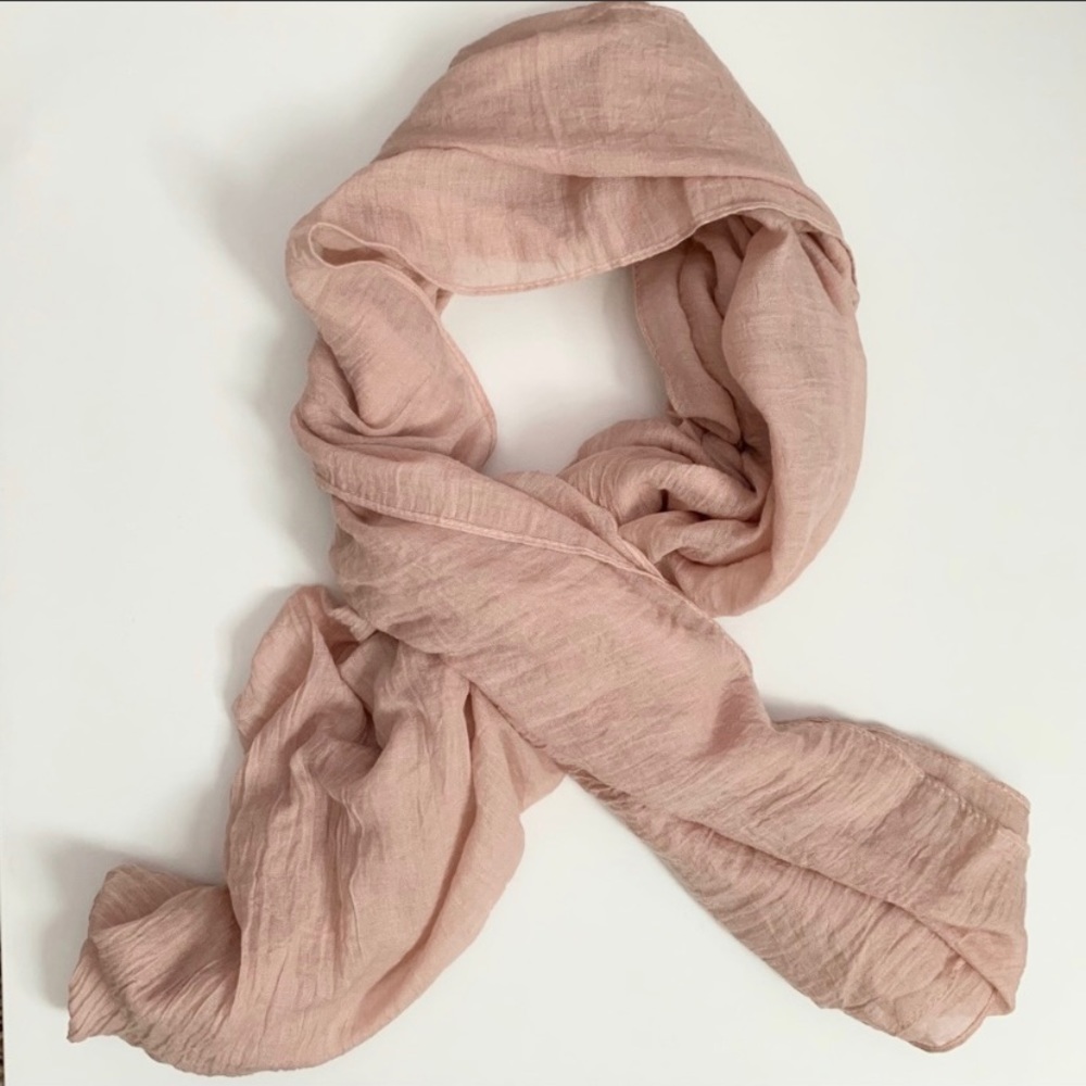 Light Pink Soft Oversized Scarf